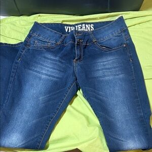 VIP Women's Classic Blue Skinny Jeans